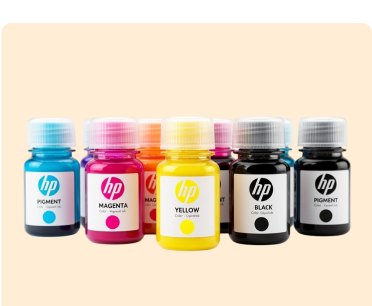 Оригинальные пигментные чернила HP